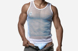 Pump Sailor Mesh Tank Tops