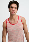 St33le Space Dye Textured Stretched Knit Tank (11142)
