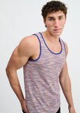 St33le Space Dye Textured Stretched Knit Tank (11142)