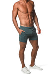 St33le Mesh Grid Stretch Performance Shorts (1466-74)