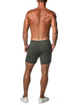 St33le Space Dye Stretch Performance Shorts (1466-75)