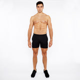 St33le Diamond Textured Mesh Stretch Performance Shorts (1466-98)