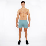 St33le Diamond Textured Mesh Stretch Performance Shorts (1466-98)