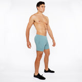 St33le Diamond Textured Mesh Stretch Performance Shorts (1466-98)