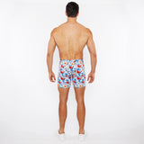 St33le Sky/Multi 3D Floral 5" Printed Stretch Knit Short (1932-93)