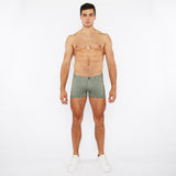 St33le 3" Inseam Two-Tone Melange Stretch Knit Jean Short (1975-14)