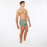 St33le 3" Inseam Two-Tone Melange Stretch Knit Jean Short (1975-14)