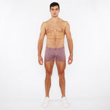 St33le 3" Inseam Two-Tone Melange Stretch Knit Jean Short (1975-14)