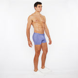 St33le 3" Inseam Two-Tone Melange Stretch Knit Jean Short (1975-14)