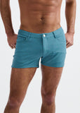 St33le 3" Inseam Stretch Knit Jean Short - Fashion Colours (1975)