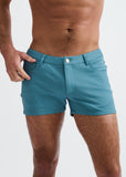 St33le 3" Inseam Stretch Knit Jean Short - Fashion Colours (1975)