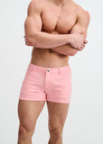 St33le 3" Inseam Stretch Knit Jean Short - Fashion Colours (1975)