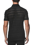 St33le Darts Stretch Lace Gossamer Shirt (24015)