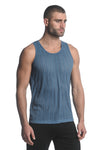 St33le Micro Arrows Stretch Gossamer Knit Tank Top (24202)