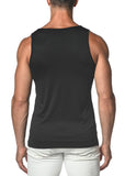 St33le Angles Textured Mesh Stretch Performance Tank Top (274)