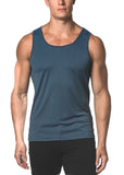 St33le Angles Textured Mesh Stretch Performance Tank Top (274)