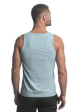 St33le Textured Stretch Mesh Performance Tank Top (279)