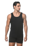 St33le Textured Stretch Mesh Performance Tank Top (280)