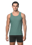 St33le Textured Stretch Mesh Performance Tank Top (280)