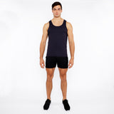 St33le Texture Stretch Mesh Performance Tank Top (288)