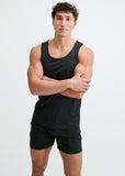 St33le Textured Stretch Mesh Performace Tank (293)