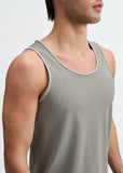 St33le Textured Stretch Mesh Performace Tank (294)