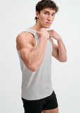 St33le Textured Stretch Mesh Performace Tank (294)