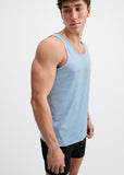 St33le Geometric Stretch Mesh Performace Tank (295)