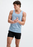 St33le Geometric Stretch Mesh Performace Tank (295)