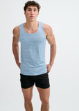 St33le Geometric Stretch Mesh Performace Tank (295)