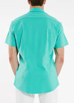 St33le Solid Knit Stretch Short Sleeve Shirt (960)