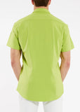 St33le Solid Knit Stretch Short Sleeve Shirt (960)