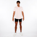 St33le Solid Stretch Knit Jersey Short Sleeve Shirt (963-03)