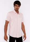 St33le Solid Cotton Stretch Knit Jersey Short Sleeve Shirt  - More Colours (963)