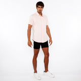 St33le Solid Stretch Knit Jersey Short Sleeve Shirt (963-03)