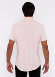 St33le Solid Cotton Stretch Knit Jersey Short Sleeve Shirt  - More Colours (963)