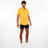 St33le Solid Stretch Knit Jersey Short Sleeve Shirt (963-03)