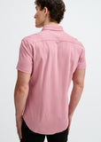 St33le Solid Stretch Knit Jersey Short Sleeve Shirt (963-05)