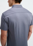St33le Solid Stretch Knit Jersey Short Sleeve Shirt (963-05)