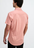 St33le Solid Stretch Knit Jersey Short Sleeve Shirt (963-06)