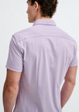 St33le Solid Stretch Knit Jersey Short Sleeve Shirt (963-06)