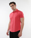 St33le Solid Cotton Stretch Knit Jersey Short Sleeve Shirt (963)