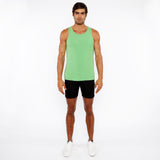 St33le Ribbed Stretch Cotton/Tencel Tank Top (16004-01)