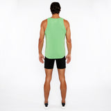 St33le Ribbed Stretch Cotton/Tencel Tank Top (16004-01)