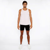 St33le Ribbed Stretch Cotton/Tencel Tank Top (16004-01)