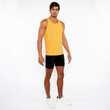 St33le Ribbed Stretch Cotton/Tencel Tank Top (16004-01)