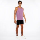 St33le Ribbed Stretch Cotton/Tencel Tank Top (16004-01)