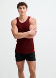 St33le Rib Stretch Modal Tank Top (16004-03)