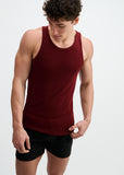 St33le Rib Stretch Modal Tank Top (16004-03)