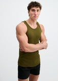 St33le Rib Stretch Modal Tank Top (16004-03)